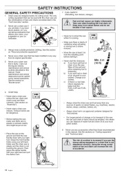 Husqvarna 45 49 Chainsaw Owners Manual, 1995,1996,1997,1998 page 18