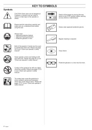 Husqvarna 45 49 Chainsaw Owners Manual, 1995,1996,1997,1998 page 2