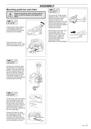 Husqvarna 45 49 Chainsaw Owners Manual, 1995,1996,1997,1998 page 25