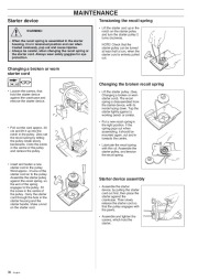 Husqvarna 45 49 Chainsaw Owners Manual, 1995,1996,1997,1998 page 30