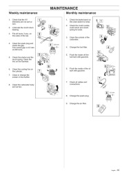 Husqvarna 45 49 Chainsaw Owners Manual, 1995,1996,1997,1998 page 33