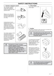 Husqvarna 45 49 Chainsaw Owners Manual, 1995,1996,1997,1998 page 7