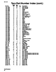 Toro Owners Manual, 1999 page 26