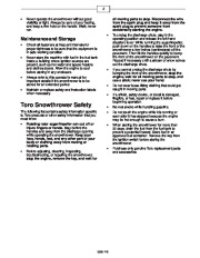 Toro 38652 Toro Power Max 1128OE Snowthrower Owners Manual page 3