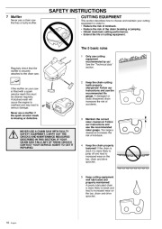 Husqvarna 335XPT Chainsaw Owners Manual, 2001,2002,2003,2004,2005 page 10