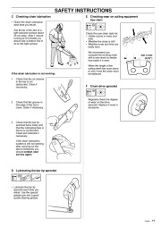 Husqvarna 335XPT Chainsaw Owners Manual, 2001,2002,2003,2004,2005 page 15