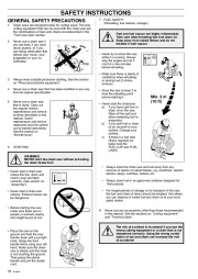 Husqvarna 335XPT Chainsaw Owners Manual, 2001,2002,2003,2004,2005 page 18