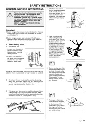 Husqvarna 335XPT Chainsaw Owners Manual, 2001,2002,2003,2004,2005 page 19