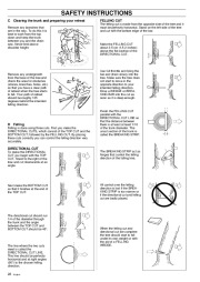 Husqvarna 335XPT Chainsaw Owners Manual, 2001,2002,2003,2004,2005 page 22