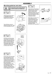 Husqvarna 335XPT Chainsaw Owners Manual, 2001,2002,2003,2004,2005 page 25