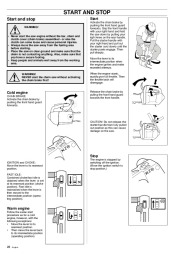 Husqvarna 335XPT Chainsaw Owners Manual, 2001,2002,2003,2004,2005 page 28