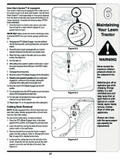 MTD 760 77 Transmatic Lawn Tractor Mower Owners Manual page 21