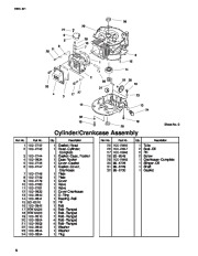 Toro 20046 Toro Super Recycler Mower, SR-21OSK Parts Catalog, 2001 page 8