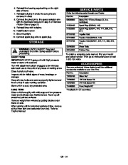 Ariens Sno Thro 932040 41 42 41 509 10 11 Snow Blower Owners Manual page 24