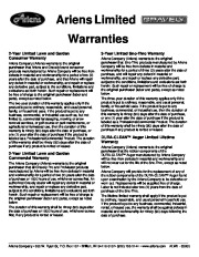 Ariens Sno Thro 932040 41 42 41 509 10 11 Snow Blower Owners Manual page 27