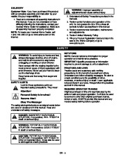 Ariens Sno Thro 932040 41 42 41 509 10 11 Snow Blower Owners Manual page 5