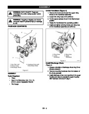 Ariens Sno Thro 932040 41 42 41 509 10 11 Snow Blower Owners Manual page 9