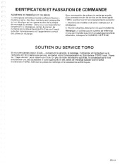 Toro 38543, 38555 Toro 824 Power Shift Snowthrower Manuel des Propriétaires, 1995 page 23