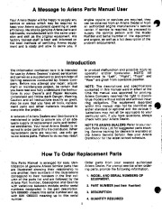 Ariens Sno Thro 834 Series Snow Blower Parts Manual page 2