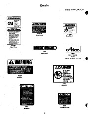 Ariens Sno Thro 834 Series Snow Blower Parts Manual page 4