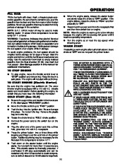 Husqvarna ST724 Snow Blower Owners Manual page 20