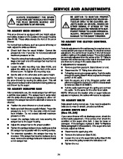 Husqvarna ST724 Snow Blower Owners Manual page 23