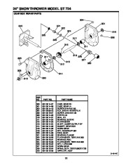 Husqvarna ST724 Snow Blower Owners Manual page 32