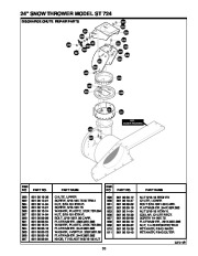 Husqvarna ST724 Snow Blower Owners Manual page 34