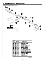 Husqvarna ST724 Snow Blower Owners Manual page 39
