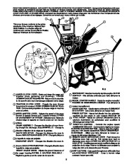 Husqvarna ST724 Snow Blower Owners Manual page 9