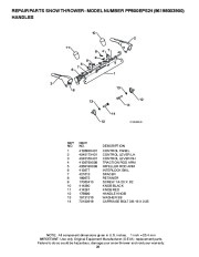 Poulan Pro Owners Manual, 2010 page 28