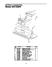 MTD White Outdoor Snow SB1350W Snow Blower Owners Manual page 15