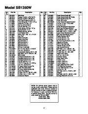 MTD White Outdoor Snow SB1350W Snow Blower Owners Manual page 17