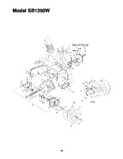 MTD White Outdoor Snow SB1350W Snow Blower Owners Manual page 18