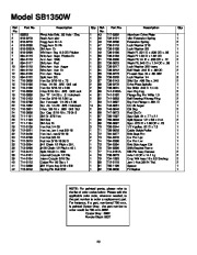 MTD White Outdoor Snow SB1350W Snow Blower Owners Manual page 23