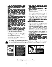 MTD White Outdoor Snow SB1350W Snow Blower Owners Manual page 4
