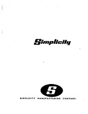 Simplicity 221 296 297 297 295 Snow Blower Owners Manual, 1964,1965,1966,1967 page 28