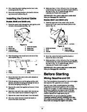 Toro 38428, 38429, 38441, 38442 Toro CCR 2450 and 3650 Snowthrower Owners Manual, 2001 page 12