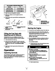 Toro 38428, 38429, 38441, 38442 Toro CCR 2450 and 3650 Snowthrower Owners Manual, 2001 page 14