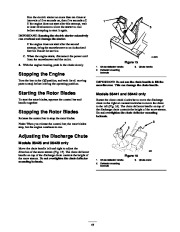 Toro 38428, 38429, 38441, 38442 Toro CCR 2450 and 3650 Snowthrower Owners Manual, 2001 page 15