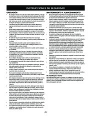 Craftsman 247.88845 Craftsman 45-Inch Owners Manual page 41