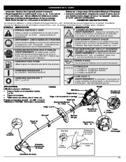 MTD Troy-Bilt TB525CS TB575SS 4 Cycle Gas Trimmer Owners Manual page 17