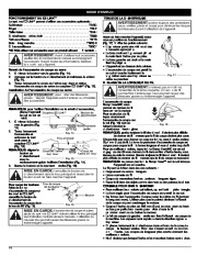 MTD Troy-Bilt TB525CS TB575SS 4 Cycle Gas Trimmer Owners Manual page 20