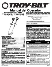 MTD Troy-Bilt TB525CS TB575SS 4 Cycle Gas Trimmer Owners Manual page 31