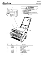 Simplicity 350 1690901 1691405 1690902 1691406 Snow Blower Owners Manual page 14