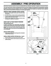 Poulan Pro Owners Manual, 2004 page 5