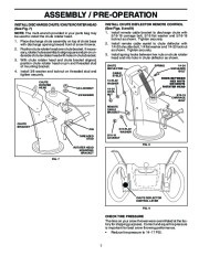 Poulan Pro Owners Manual, 2004 page 7