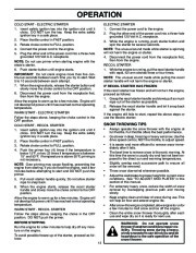 Husqvarna 1027STE Snow Blower Owners Manual, 2003,2004 page 13