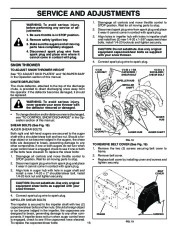 Husqvarna 1027STE Snow Blower Owners Manual, 2003,2004 page 16