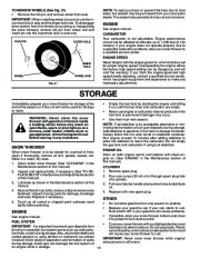 Husqvarna 1027STE Snow Blower Owners Manual, 2003,2004 page 18